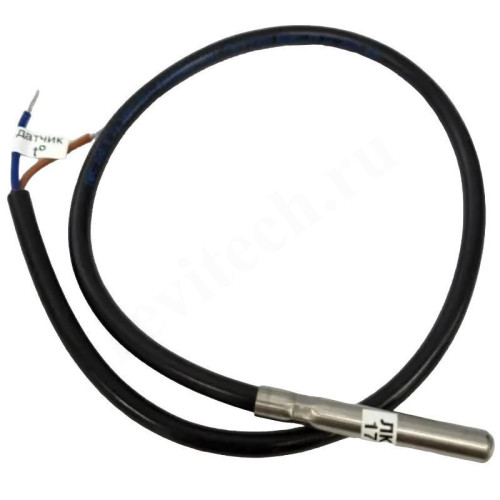 Датчик температуры воды гильза d7х50_Lm (-40+100), 0,5м, Zota