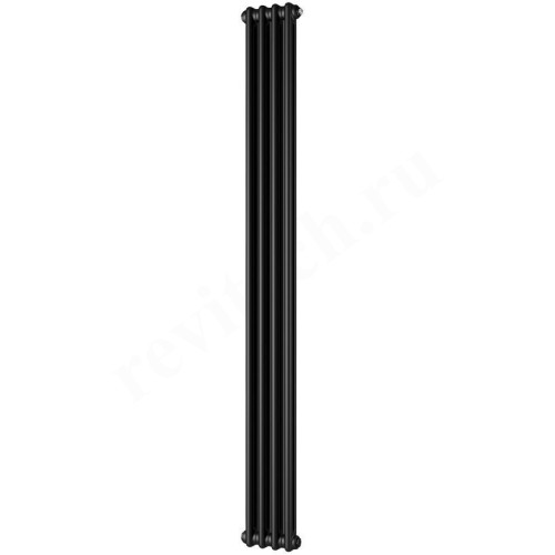 Радиатор стальной трубчатый Zehnder Charleston 2180 1800x210, RAL 9005 768 Вт