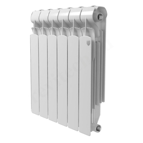 Радиатор алюминиевый Royal Thermo Indigo Bianco Traffico 6/500, 1 128 Вт