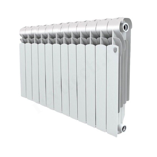 Радиатор алюминиевый Royal Thermo Indigo Bianco Traffico 12/500, 2 256 Вт