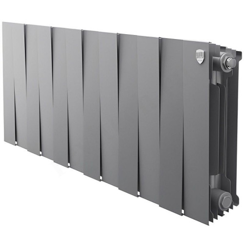 Радиатор биметаллический Royal Thermo PianoForte Silver Satin 12/300, RAL 7029 1 392 Вт