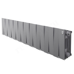 Радиатор биметаллический Royal Thermo PianoForte Silver Satin 20/200, RAL 7029 2 020 Вт