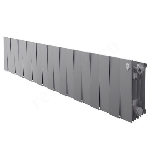Радиатор биметаллический Royal Thermo PianoForte Silver Satin 20/200, RAL 7029 2 020 Вт