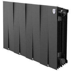 Радиатор биметаллический Royal Thermo PianoForte Noir Sable 8/300, RAL 9011 984 Вт