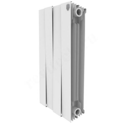 Радиатор биметаллический Royal Thermo PianoForte Bianco Traffico 4/500, 756 Вт