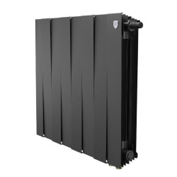 Радиатор биметаллический Royal Thermo PianoForte VD Noir Sable 8/500, RAL 9011 1 512 Вт