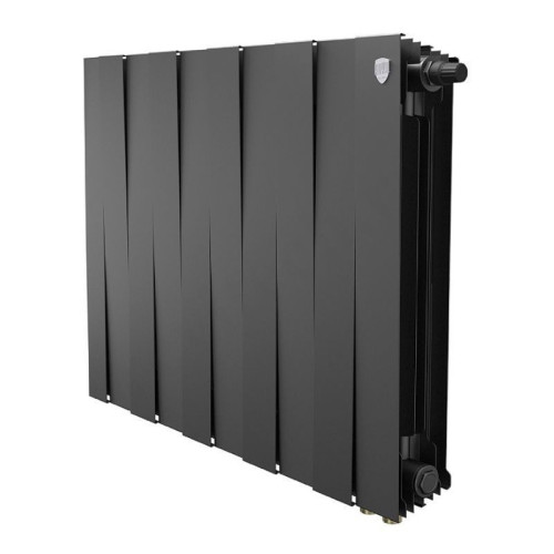 Радиатор биметаллический Royal Thermo PianoForte VD Noir Sable 10/500, RAL 9011 1 890 Вт