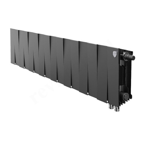 Радиатор биметаллический Royal Thermo PianoForte VD 16/200, RAL 9011 1 605 Вт