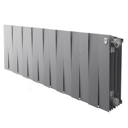 Радиатор биметаллический Royal Thermo PianoForte Silver Satin 16/300, RAL 7029 1 740 Вт
