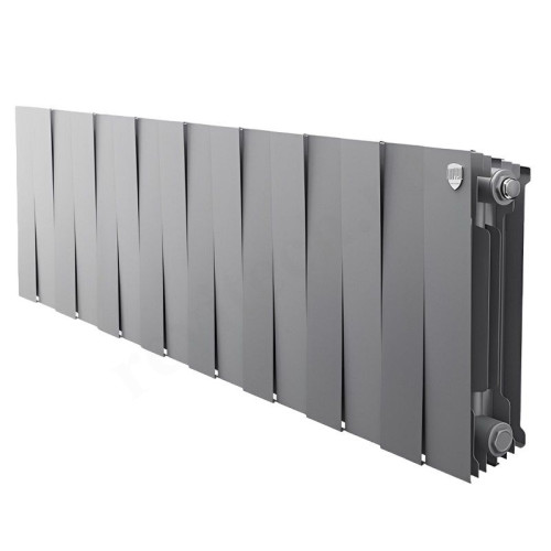 Радиатор биметаллический Royal Thermo PianoForte Silver Satin 16/300, RAL 7029 1 740 Вт
