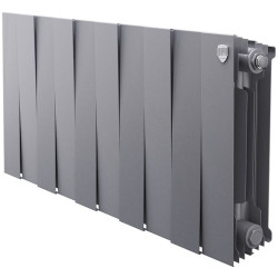 Радиатор биметаллический Royal Thermo PianoForte Silver Satin 10/300, RAL 7029 1 160 Вт