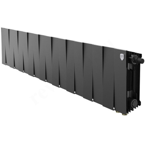 Радиатор биметаллический Royal Thermo PianoForte VD 18/200, RAL 9011 1 926 Вт