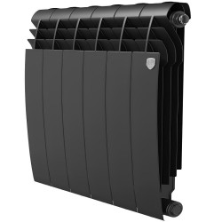 Радиатор биметаллический Royal Thermo BiLiner Noir Sable 6/500, RAL 9011 1 020 Вт