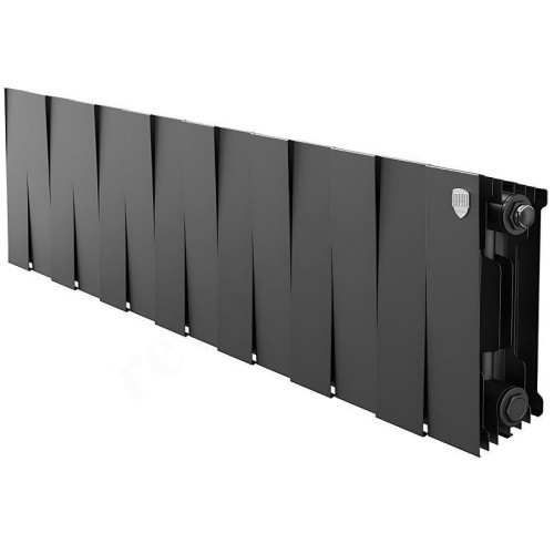 Радиатор биметаллический Royal Thermo PianoForte Noir Sable 14/200, RAL 9011 1 498 Вт