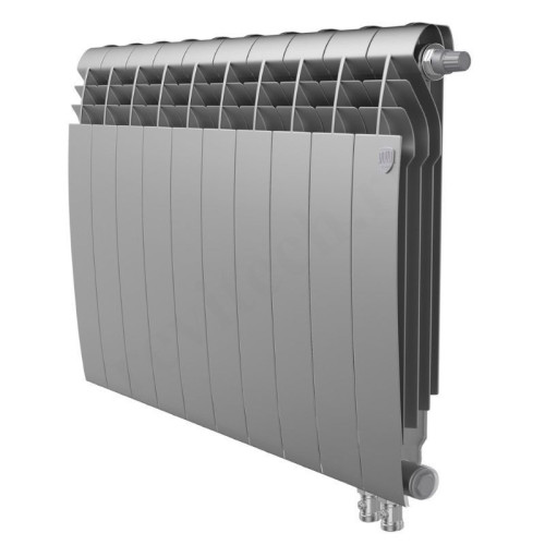 Радиатор биметаллический Royal Thermo BiLiner V Silver Satin 10/500, RAL 9006 1 600 Вт