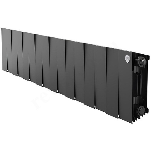 Радиатор биметаллический Royal Thermo PianoForte Noir Sable 16/200, RAL 9011 1 605 Вт