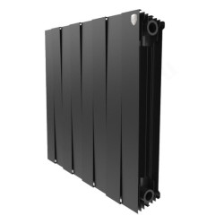 Радиатор биметаллический Royal Thermo PianoForte Noir Sable 8/500, RAL 9011, 1 512 Вт