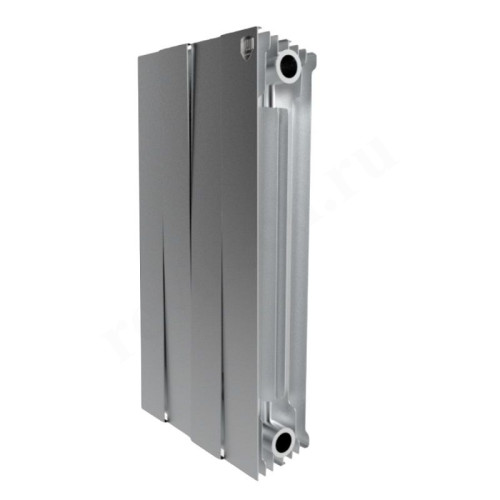 Радиатор биметаллический Royal Thermo PianoForte 4/500, RAL 7029 720 Вт