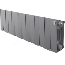 Радиатор биметаллический Royal Thermo PianoForte Silver Satin 14/200, RAL 7029 1 414 Вт