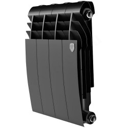 Радиатор биметаллический Royal Thermo BiLiner Noir Sable 4/350, RAL 9011 460 Вт