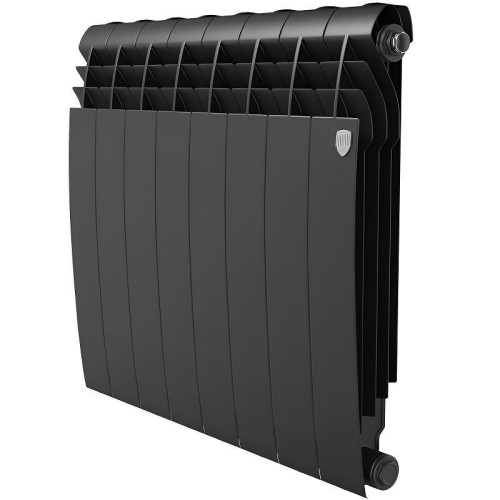 Радиатор биметаллический Royal Thermo BiLiner Noir Sable 8/500, RAL 9011 1 368 Вт