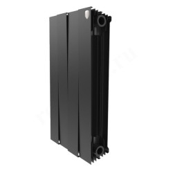 Радиатор биметаллический Royal Thermo PianoForte Noir Sable 4/500, RAL 9011, 756 Вт