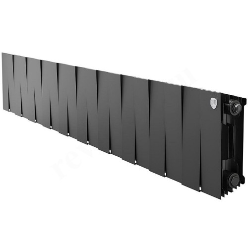 Радиатор биметаллический Royal Thermo PianoForte Noir Sable 20/200, RAL 9011 2 140 Вт