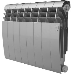 Радиатор биметаллический Royal Thermo BiLiner 8/350, RAL 7029 880 Вт