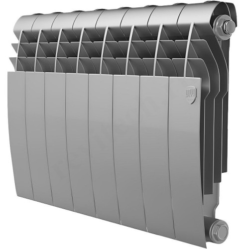 Радиатор биметаллический Royal Thermo BiLiner 8/350, RAL 7029 880 Вт