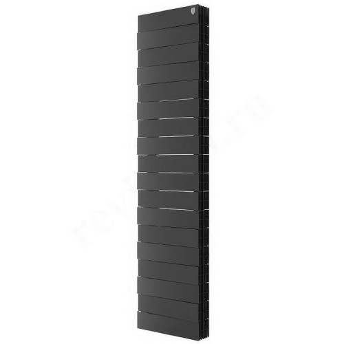 Радиатор биметаллический Royal Thermo PianoForte Tower 18/300, RAL 9011 1 065 Вт