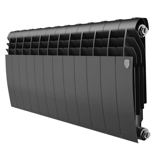 Радиатор биметаллический Royal Thermo BiLiner Noir Sable 12/350, RAL 9011 1 380 Вт