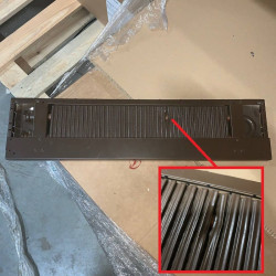 Конвектор водяной Изотерм Плинтусный ПЛК 04.14.060, RAL 8014 90 Вт