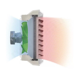 Тепловентилятор VTS Volcano VR1 AC 30 000 Вт