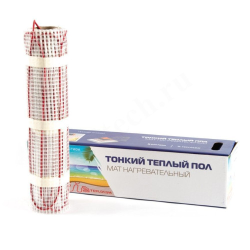 Мат нагревательный Teplocom МНД, 160 Вт/м2, 0,5 м2
