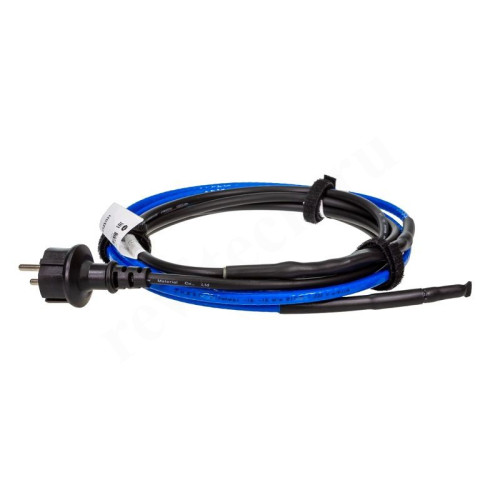 Кабель греющий Деви Pipeheat 15, 15 Вт/м, 14 м., с вилкой