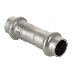 Муфта 35-35, Valtec VT.INOX-PRESS, пресс-пресс, сталь нержавеющая