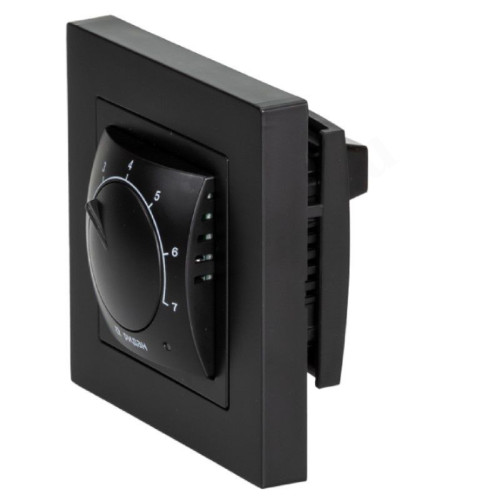 Термостат комнатный Деви Twist, 220В, черный