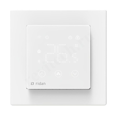 Термостат комнатный Ридан RSmart-SW, программируемый, 220В, белый