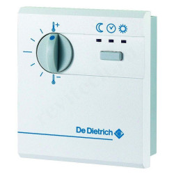 Термостат комнатный De Dietrich FM 52, беспроводной, программируемый, 220В, белый