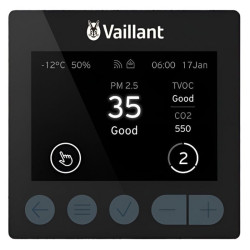 Термостат комнатный Vaillant sensoVENT, 24В, черный