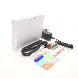 Термостат комнатный/на DIN рейку Zont Smart NEW, программируемый, 12В, белый