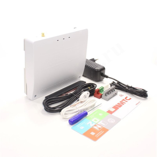 Термостат комнатный/на DIN рейку Zont Smart NEW, программируемый, 12В, белый