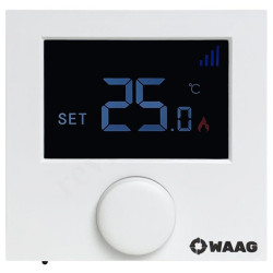 Термостат комнатный WAAG WI-FI, программируемый, 220В, белый