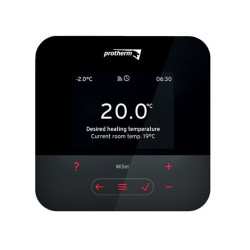 Термостат комнатный Protherm MiSet SRT380, программируемый, 24В, черный