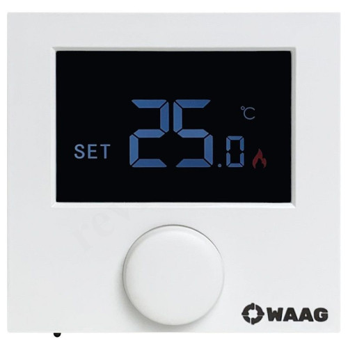 Термостат комнатный WAAG, 220В, белый