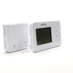 Термостат комнатный Zota ZT-02W, программируемый, 3В, белый