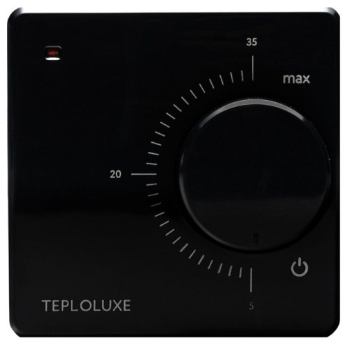 Термостат комнатный Теплолюкс LC 001, 220В, черный