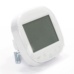 Термостат комнатный VTS HMI WING WI-FI, беспроводной, программируемый, 220В, белый