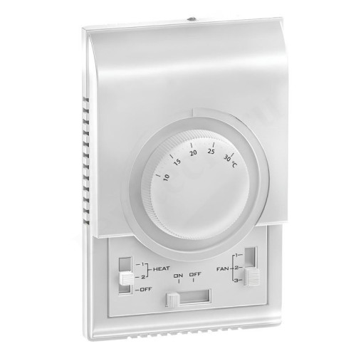 Термостат комнатный Волкано WING, 220В, белый
