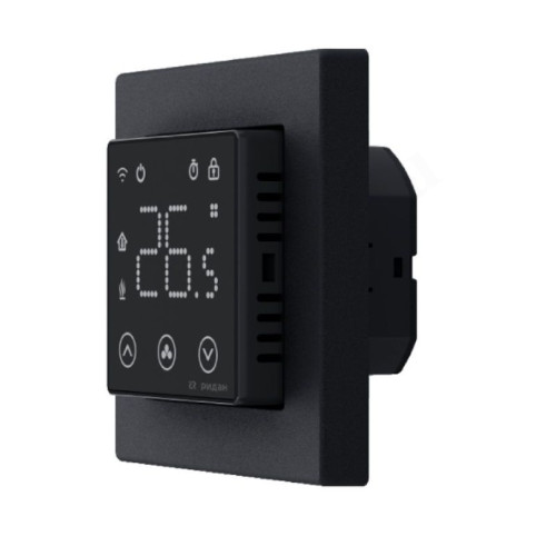 Термостат комнатный Деви Clever, программируемый, 220В, черный